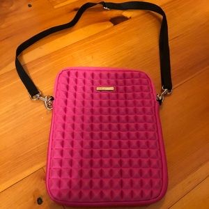 Pink iPad Crossbody Bag